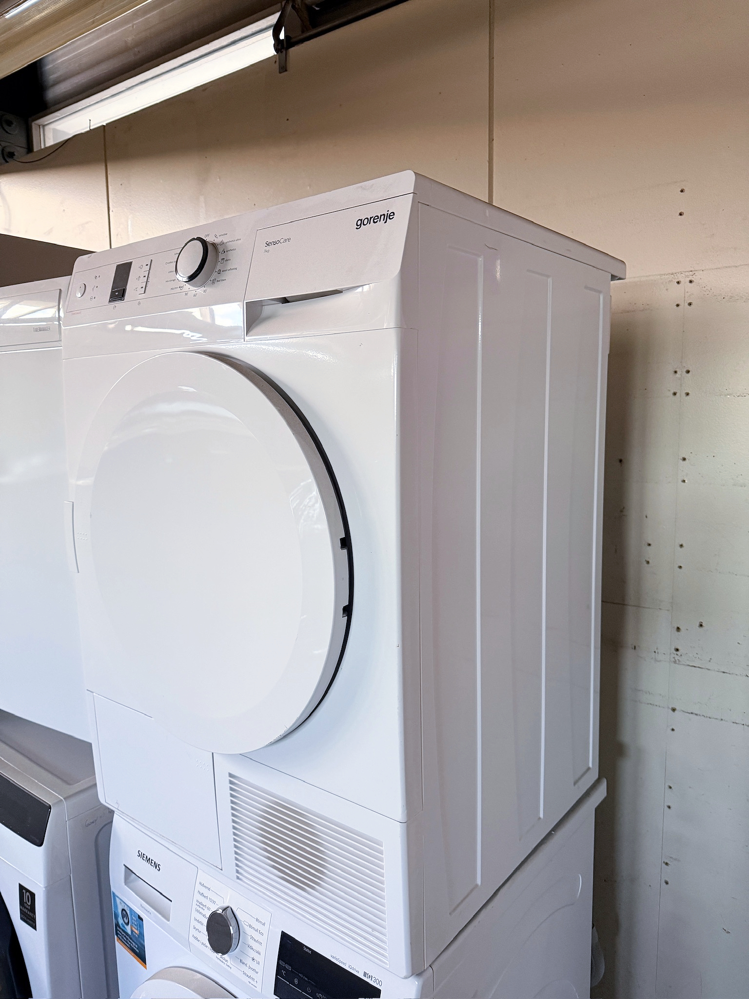 SELT / SOLD Gorenje SensoCare þurrkari, 7kg. 2