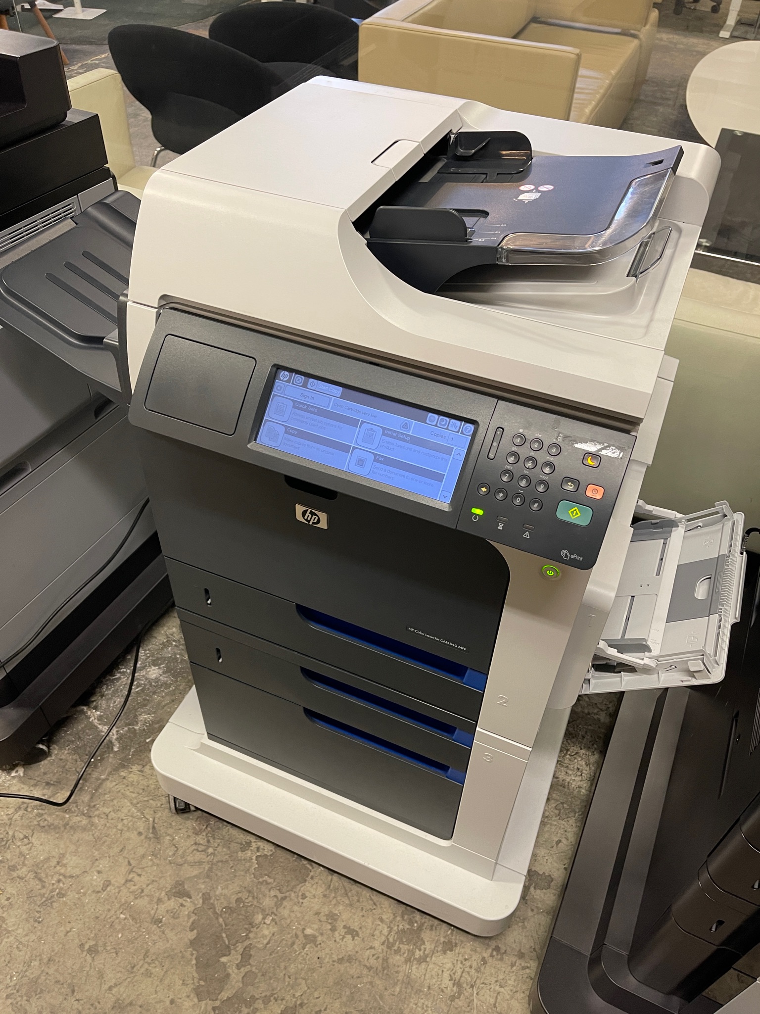 SELT / SOLD HP prentari, Color LaserJet CM4540 MFP 10
