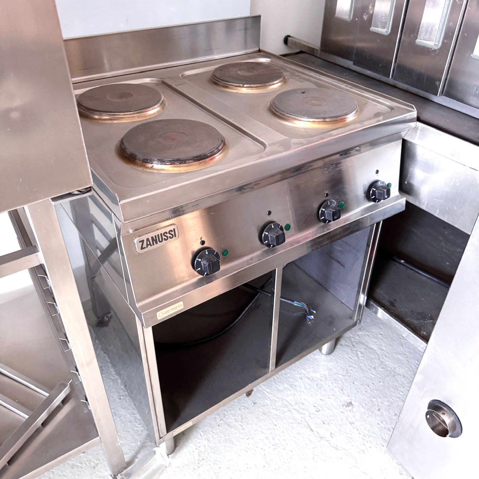 SELT / SOLD Zanussi helluborð