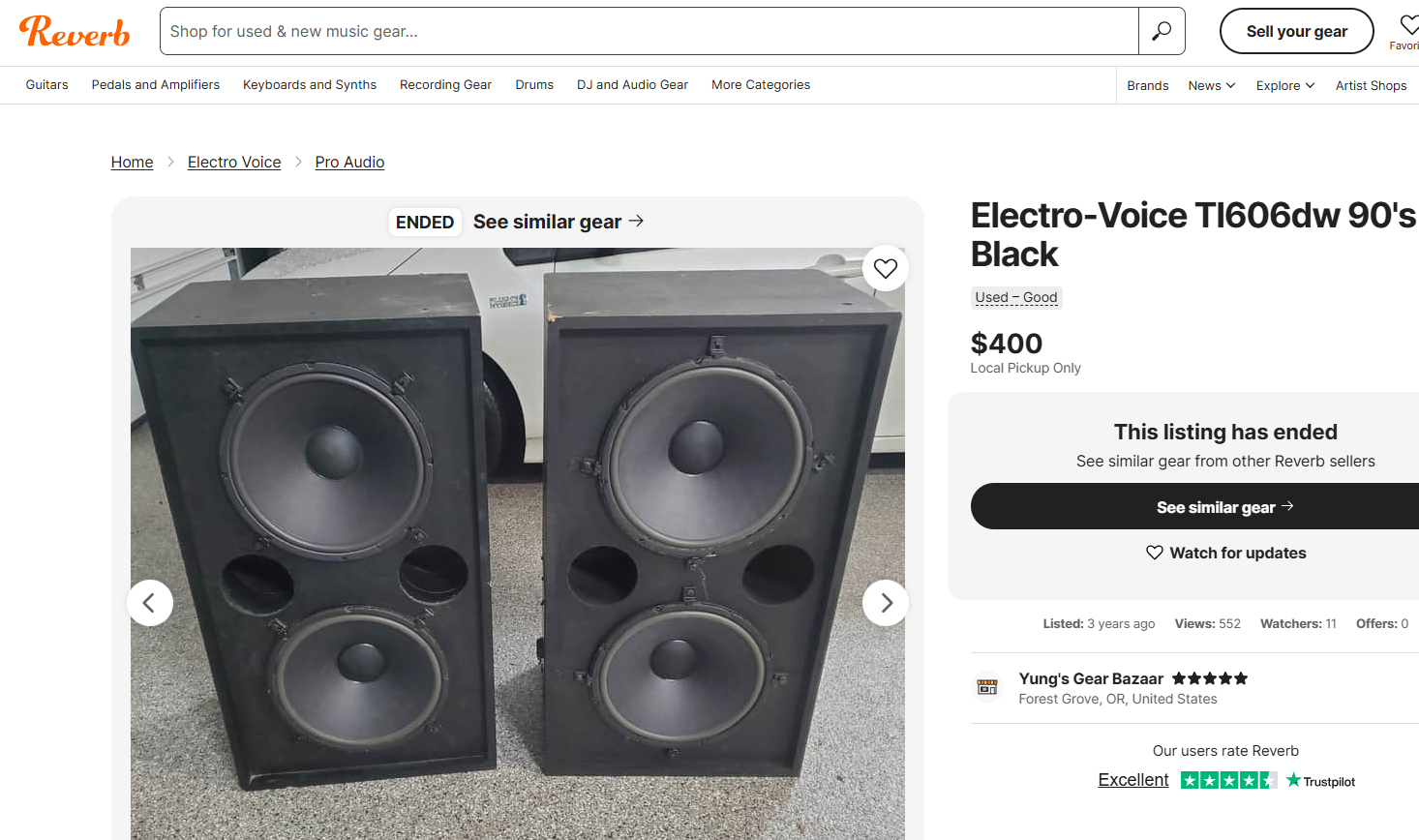JBL TL606DW + horn (12 stk) 3