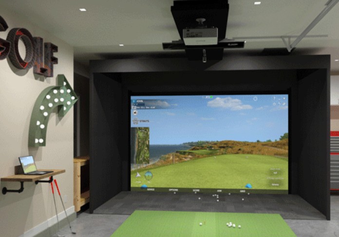 SELT / SOLD - Golfhermir - PRO - vönduð útfærsla - sem nýr