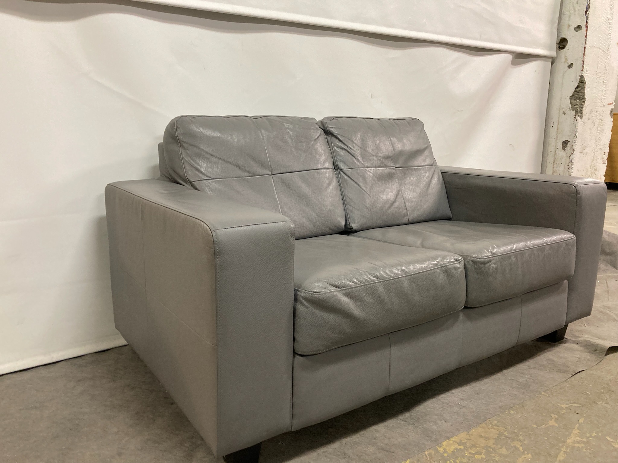 SELT / SOLD Leðursófi frá IKEA 3