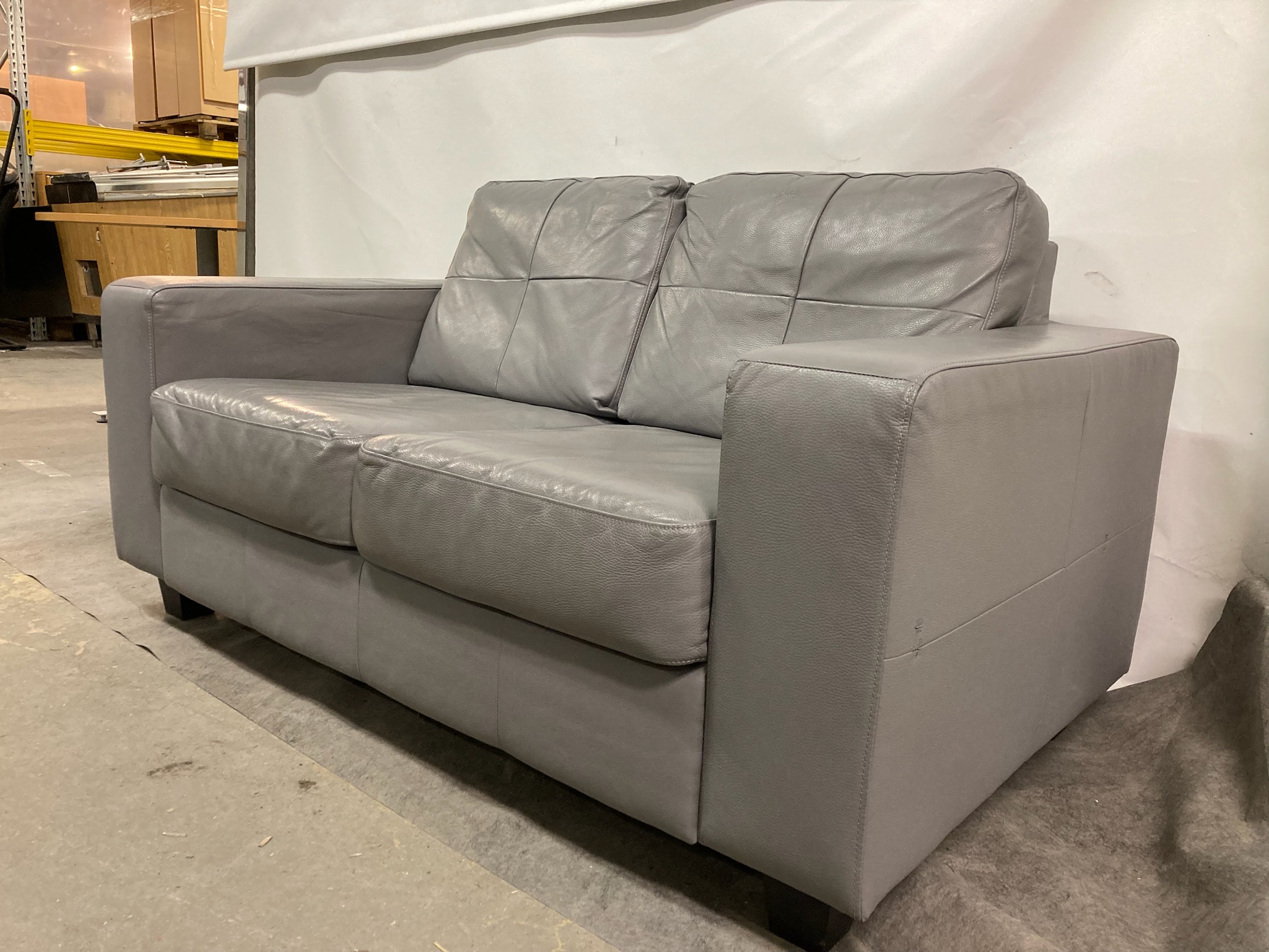 SELT / SOLD Leðursófi frá IKEA 2