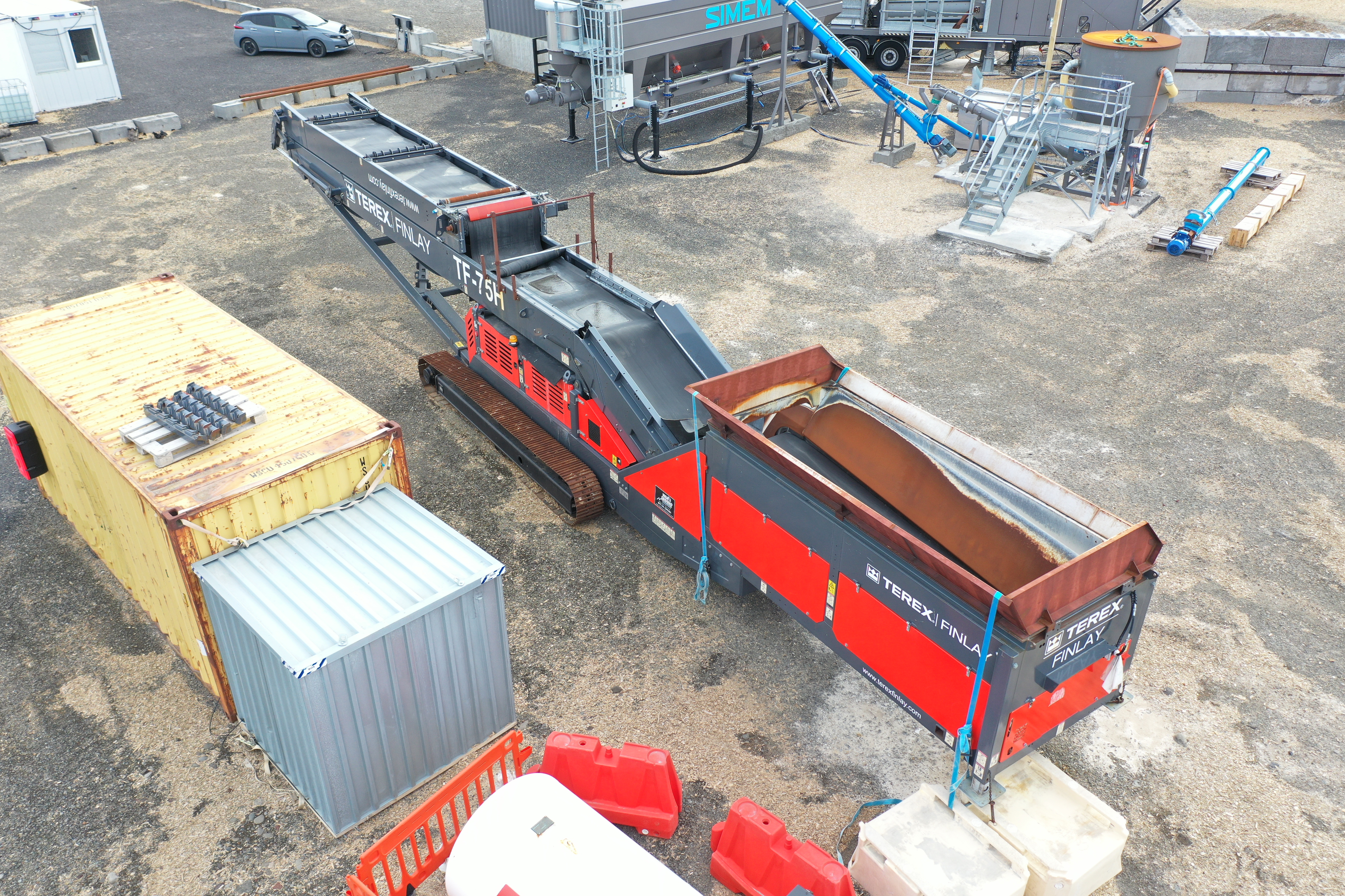 SELT / SOLD - TEREX TF75H færiband - 2021 - vel með farið 13